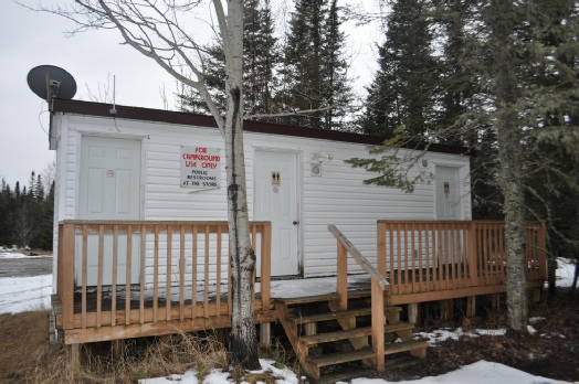 Comfort station exterior