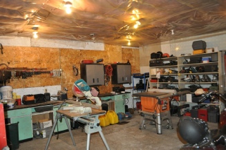 Upper storage area